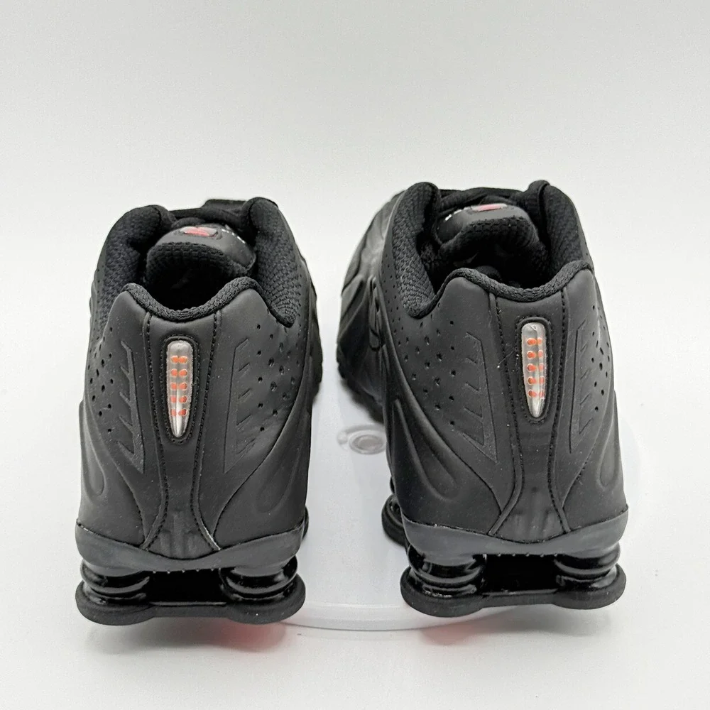 Nike Shox R4 'Black Max Orange' / Size 8.5 Womens / AR3565-004